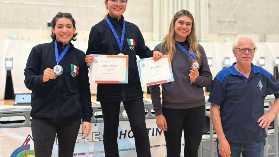 SONORENSE SOFÍA IBARRA BRILLA EN TORNEO INTERNACIONAL DE TIRO 